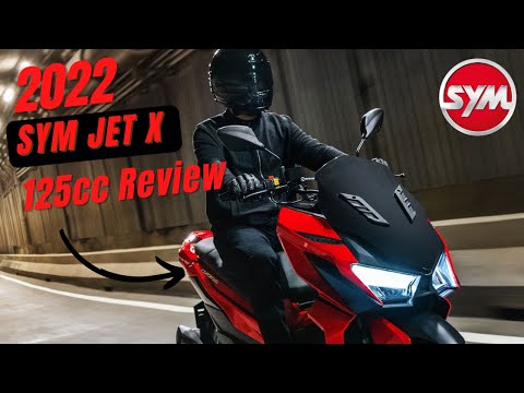 The New SYM Jet X 125cc Scooter Review & Test Ride