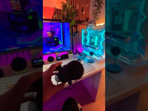 Attention à ton bureau avec ce bras micro !😱 #tech #setupgaming #microphone