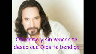 Marco Antonio Solis - Sigue sin mi Letra.