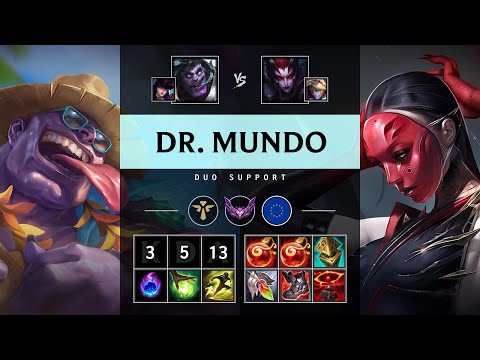 Dr. Mundo Support vs Elise - EUW Master Patch 25.17