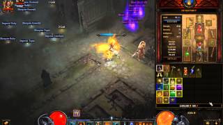 Diablo III fun little runin with alot of goblins