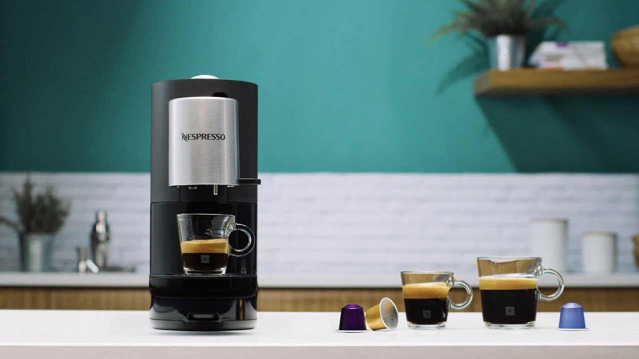 NESPRESSO Atelier kapsulinis kavos aparatas, juodas