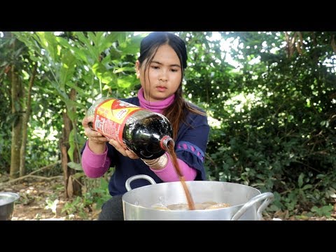 Awesome Cooking Chicken With Big Coca Cola Delicious Recipe - Eating Food Show