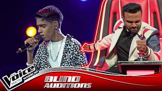 Download lagu Dulanjan Nethmira | Viramayak (විරාමයක්) | Blind Auditions | The Voice Teens Sri Lanka S3 mp3