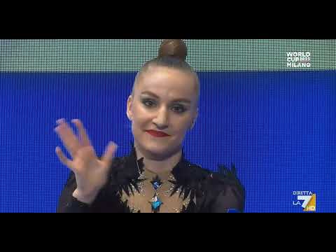Polina Karika Hoop Final 28,550 4th - World Cup Milan 2025