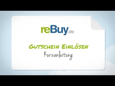 reBuy Gutschein einlösen in drei einfachen Schritten