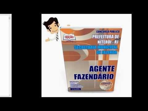 Apostila Concurso Secretaria de Fazenda de Niterói 2015 - Agente Fazendário