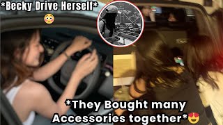 Download lagu (FreenBecky) Becky Drive Herself To Bought Many Accessories For Freen😍 mp3