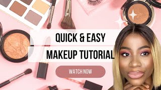 How To Achieve a Flawless Makeup Look in Just 5 Minutes.