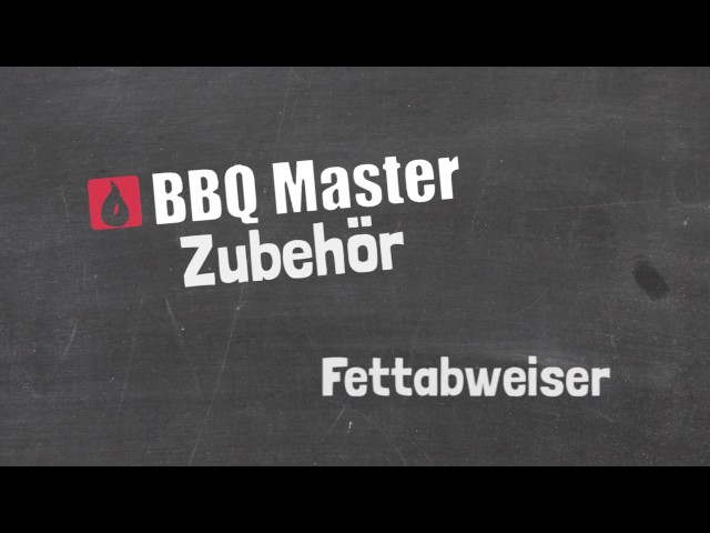 Video Teaser für BBQ Master Fettabweiser