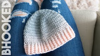 How to Crochet a Hat from Crown to Band