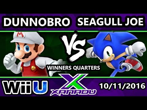 S@X 171 - Dunnobro (Mario) Vs. Seagull Joe (Sonic) - SSB4 Winners Quarters - Smash Wii U - Smash 4