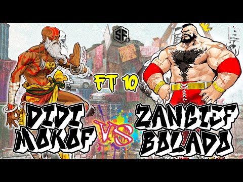SF6 👊 Didimokof (Dhalsim) vs Zangief Bolado (Zangief) 👊 Lobby - FT 10