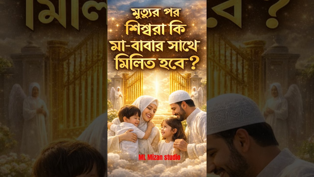 মৃত্যুর পর শিশুদের কি মা-বাবার সাথে দেখা হবে? 😢 হৃদয় ছুঁয়ে যাওয়া ইসলামিক সত্য #akhirah #islamicstory
