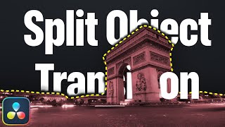 Create Stunning Split Object Transition in DaVinci Resolve (NO Plugins!) | Fusion Tutorial