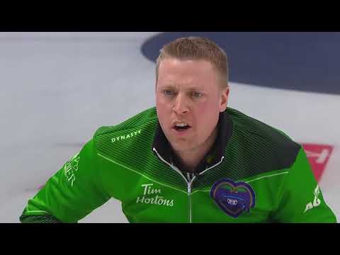 #AGITopShots - 2022 Tim Hortons Brier - March 10 - SK - Colton Flasch tap for the win