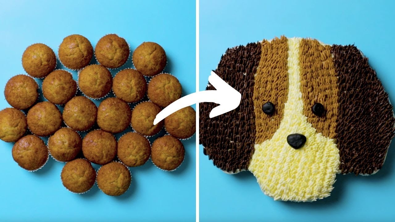 SUPER CUTE DOG SHAPED CAKE DESIGN | 10 Big Cake Designs | DIY Theme Cakes For Birthday