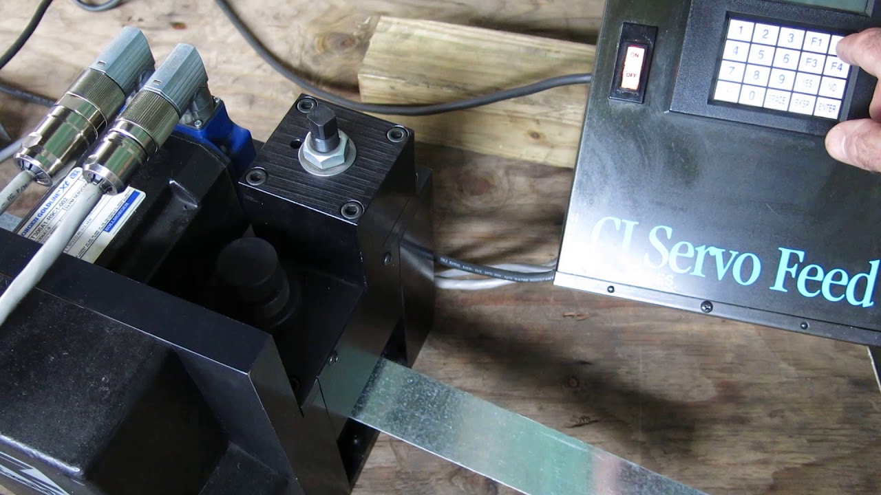 RapidAir 104CJ Servo Feed for Punch Press @ Mullin Machinery of NJ