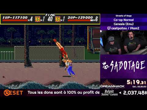 NoReset x DreamHack Montréal 2018 - Streets of Rage by Cestpatou & PlamZ