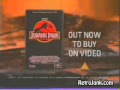 Jurassic Park 1993 VHS Commercial