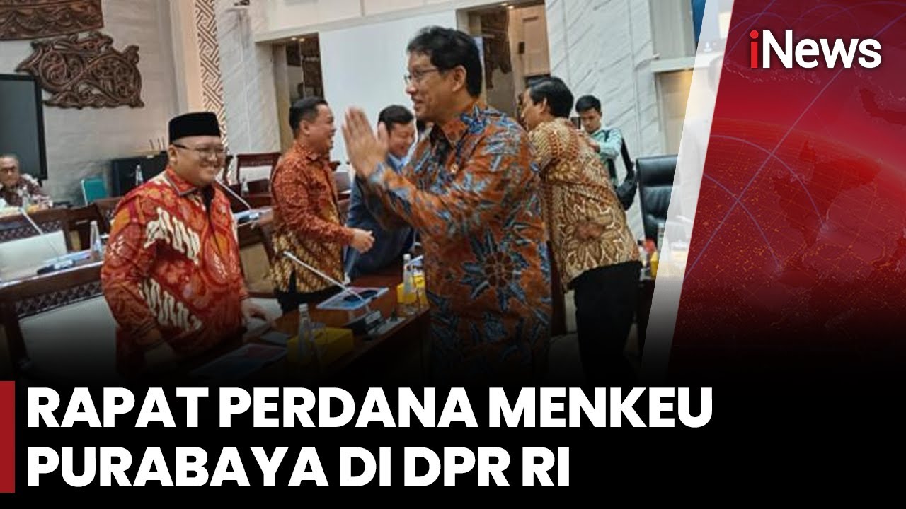 Menkeu Purbaya Rapat Perdana di DPR, Bahas Rancangan Kerja & Anggaran Kemenkeu | iNews Siang 10/9
