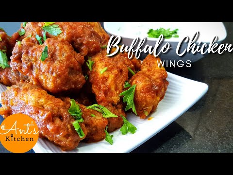 SPICY AND TANGY BUFFALO WINGS RECIPE| Ant's Kitchen