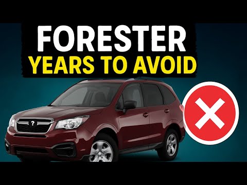 Subaru Forester Years to Avoid (Best and Worst Models)