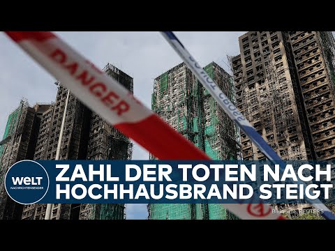 Video Thumbnail: HONGKONG: Zahl der Todesopfer steigt – einzelne Wohnungen brennen noch!