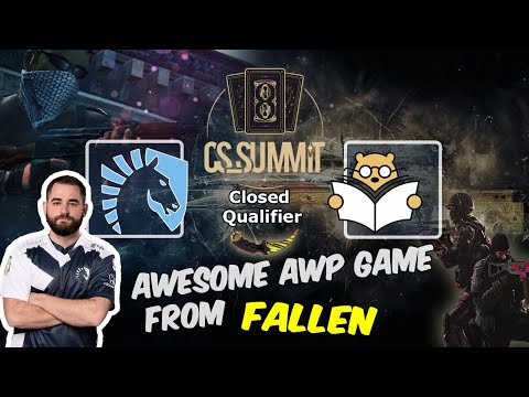 Awesome AWP game from FalleN, Liquid vs Bad News Bears, cs_summit 8