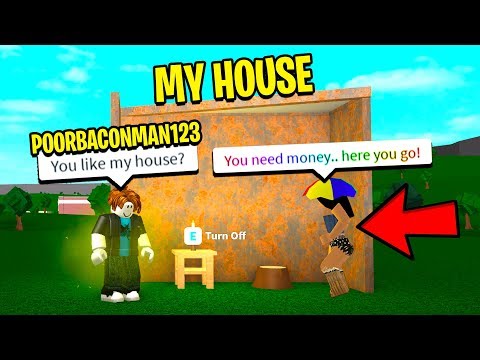 POOR HOUSE EXPERIMENT FOR $100,000! (Roblox)