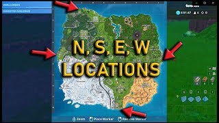 visit the furthest north south east and west points of the island - visit the furthest north south east and west points of the island fortnite battle royale