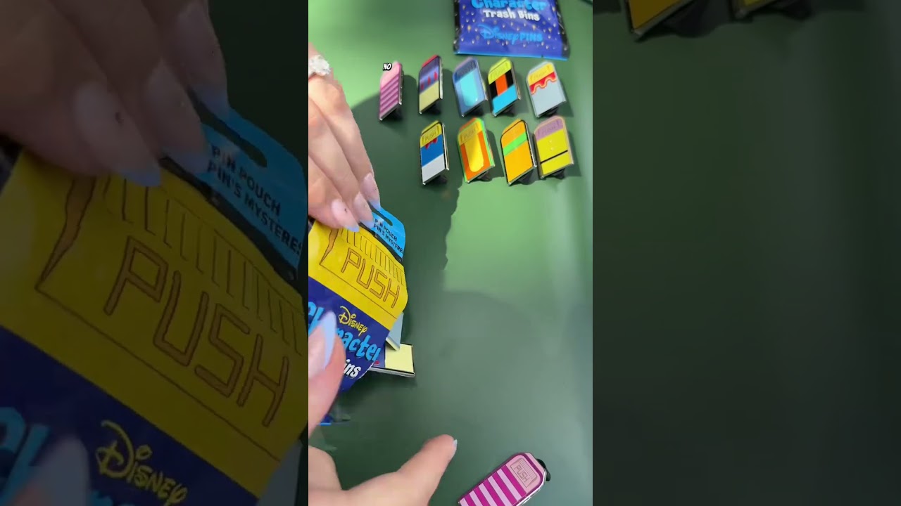 Disney Trash Can Mystery Pin Unboxing! Can We Complete The Set?