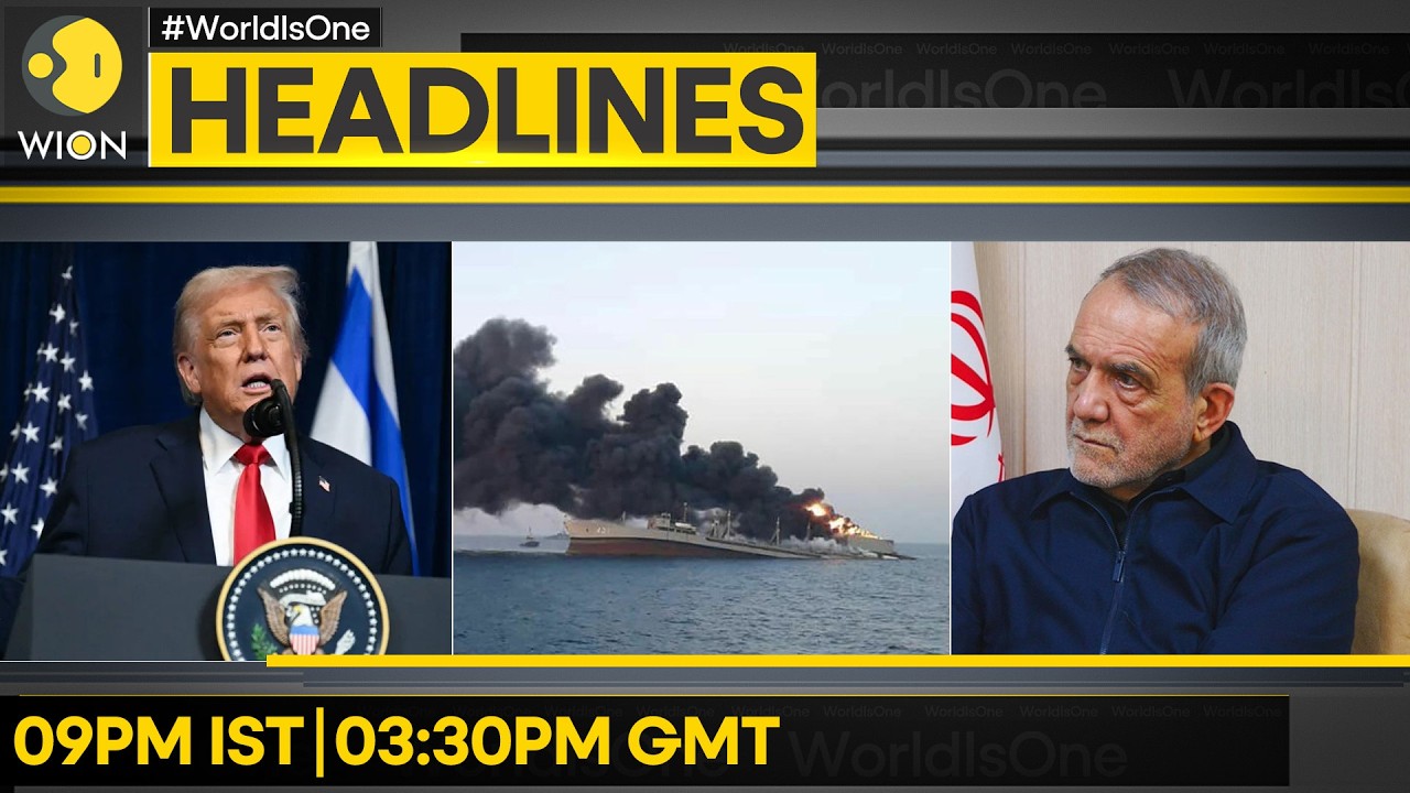 'West Asia War Has Entered Indian Ocean' | Trump: Downed 42 Iranian Ships | WION Headlines