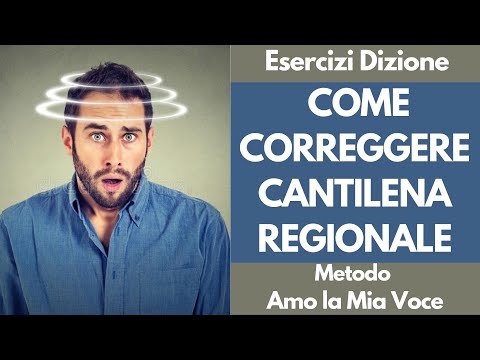 Corso Dizione Online: Esercizi per correggere Cantilena Regionale | Eliminare Inflessioni Dialettali