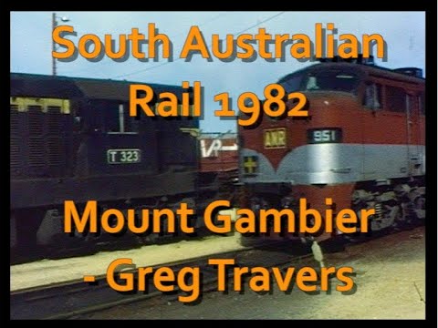 South Australian Rail Mount Gambier. We chase the Down and Up Goods in 1982. ANR meets the VR.