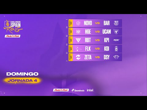 JORNADA 5 - CHALLENGERS SPAIN: RISING MEDIAMARKT - SPLIT 1 2025 - VALORANT