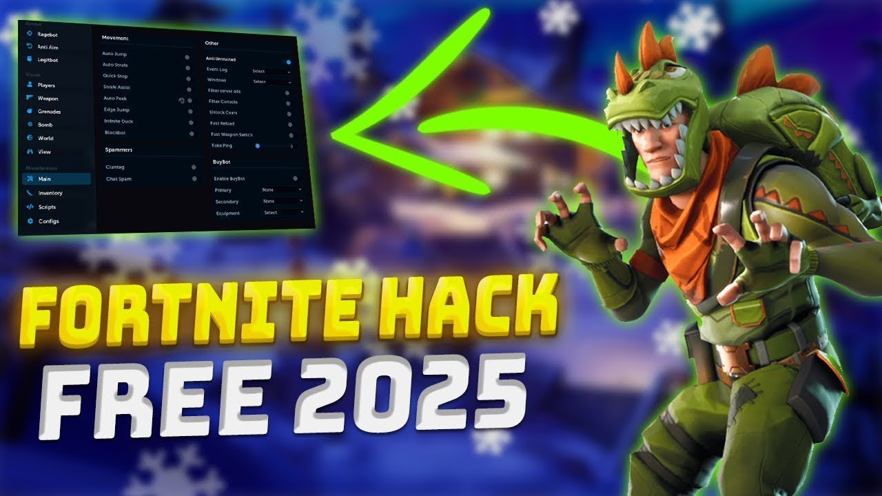 [FREE+WORK] Best Fortnite Cheat 2025 | DOWLOAD + UNDETECT