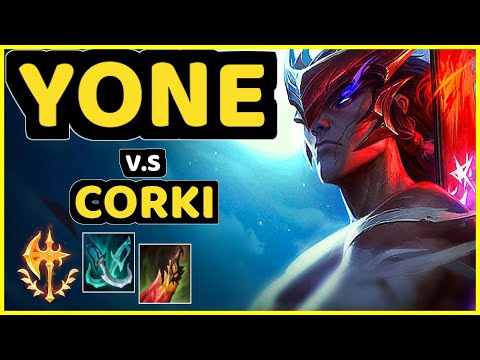 LLDER (YONE) vs CORKI - MID GAMEPLAY - EUW Ranked DIAMOND