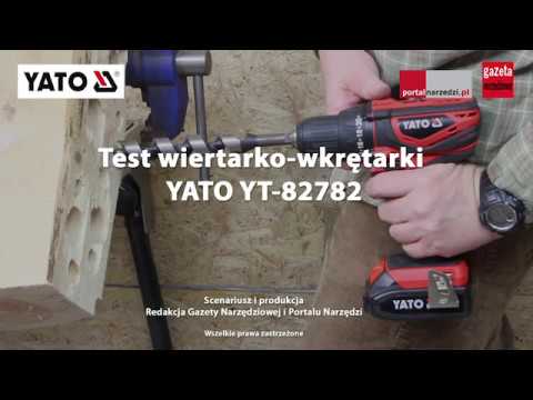 Шуруповерт-дрель аккумуляторный YATO крут, мом, 40 Нм, патрон 13мм, в кейсе (YT-82782) Шуруповерт-дрель аккумуляторный YATO крут, мом, 40 Нм, патрон 13мм, в кейсе (YT-82782)