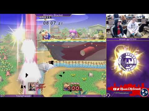 CC3 - Mewwy (Olimar) vs YoungYapper (Fox, Donkey Kong) - Project M Singles