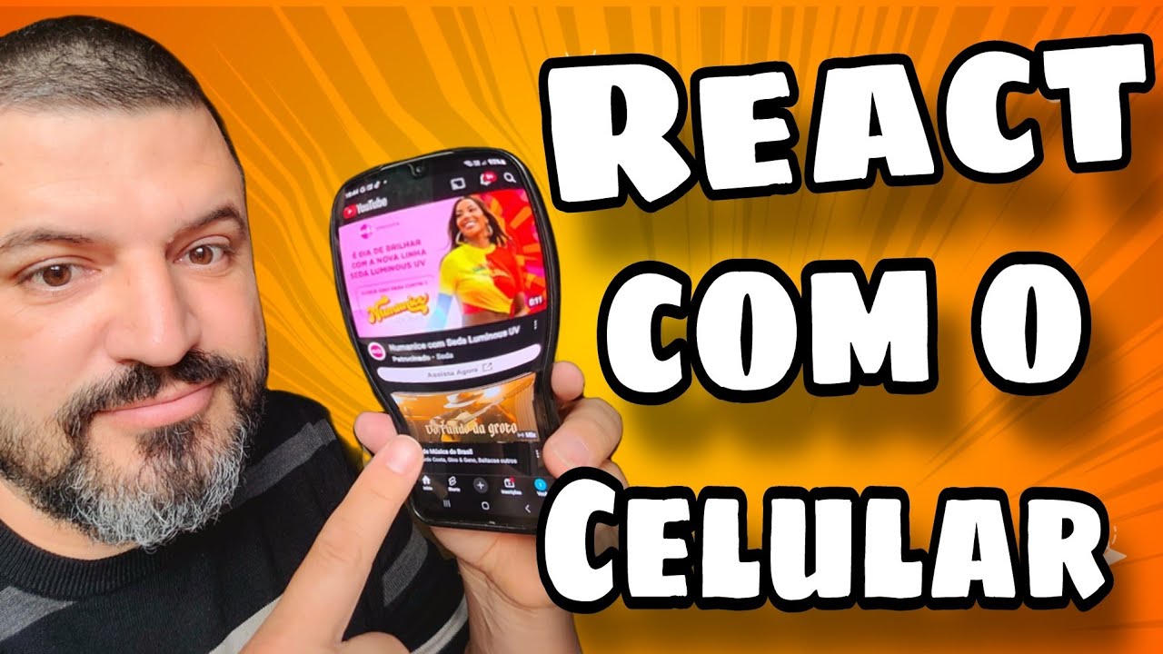 “Como Fazer React de Vídeos do YouTube Usando Apenas 1 Celular! (Tutorial Completo)