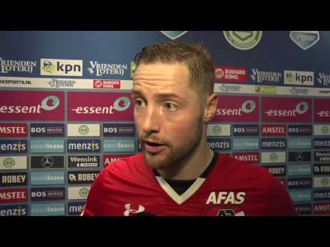 Reactie Van Eijden na FC Groningen - AZ