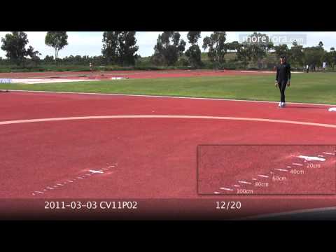 2011-03-02 High Jump Approach Starts - Tora Harris