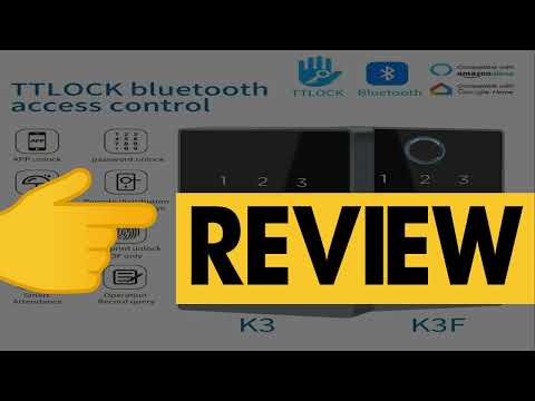 TTLOCK K3 K3F Fingerprint Access Control Door System Opener  price, review | Aliexpress