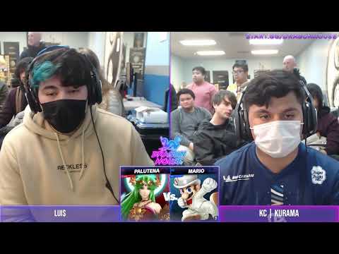 Lui$ (Palutena) vs Kurama (Mario) -  Winners Final  - Dragun House Monthly - February 2023