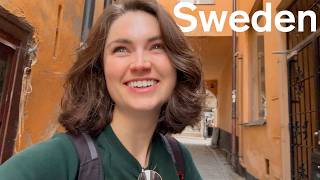 Sweden VLOG (My FIRST SOLO travel!): Exploring Stockholm, Cafés, Old Town, Running, & Cinnamon Rolls