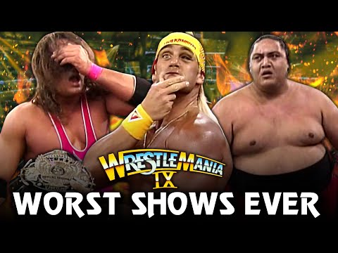 WWE WrestleMania 9 | WORST Wrestling Shows Ever