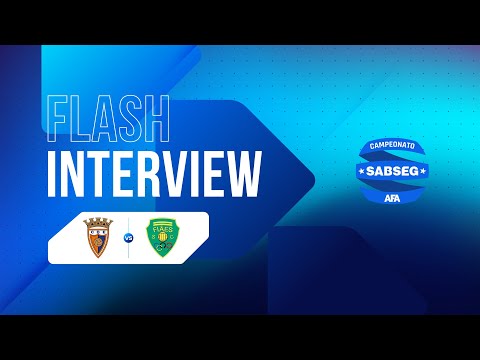 Flash Interview - CD Estarreja x Fiães SC (J28)