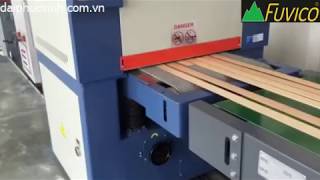 Video Dây chuyền sơn UV bóng cứng full
