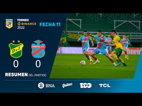 #TorneoBinance | Fecha 11 | resumen de Defensa y Justicia - Arsenal
